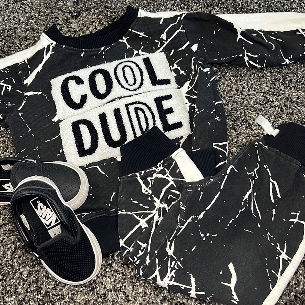‘Cool dude’ matching set